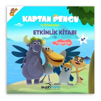 Activity Book 4 with Captain Pengu and Friends - Siyahmartı