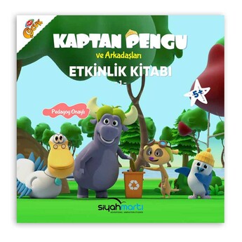 Activity Book 5 with Captain Pengu and Friends - Siyahmartı