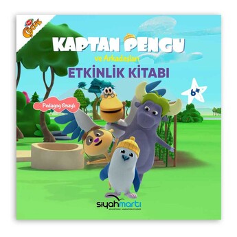 Activity Book 6 with Captain Pengu and Friends - Siyahmartı