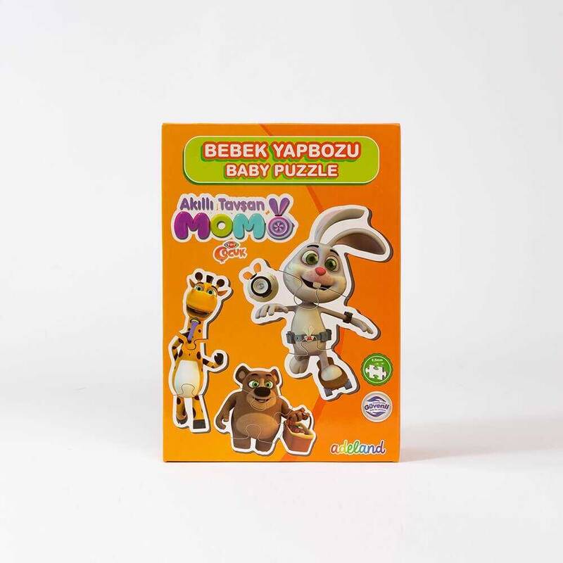 Akıllı Tavşan Momo Baby Puzzle - 1