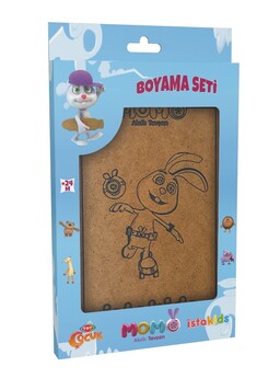 Akıllı Tavşan Momo Boyama Seti Model 2 - istakids