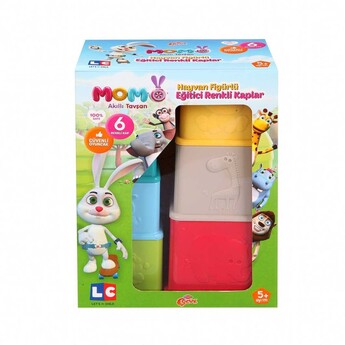 Akilli Tavsan Momo Educational Colorful Containers - 1