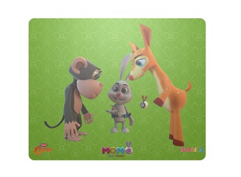 Akıllı Tavşan Momo Mouse Pad Model 2 - istakids