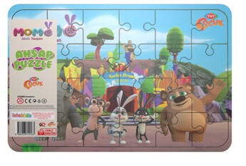 Akıllı Tavşan Momo Puzzle Model 1 - istakids