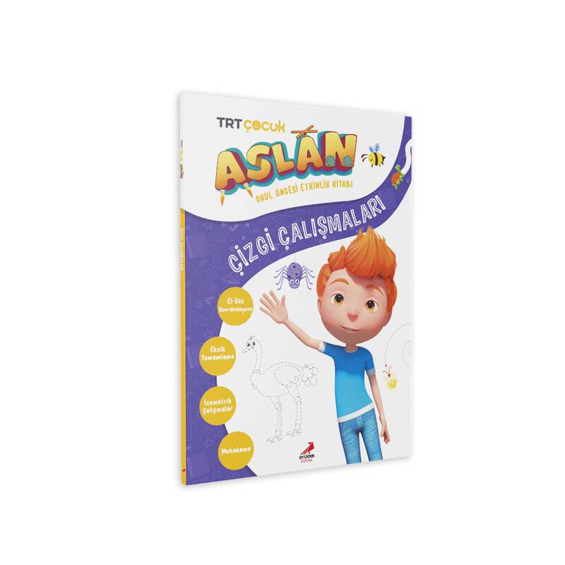 Aslan - Çizgi Çalışmaları Kitabı - 1