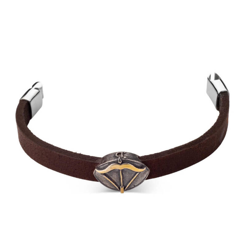 Dirilis Ertugrul Bow and Arrow Leather Bracelet - 3