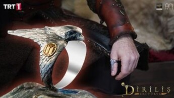 Diriliş Ertuğrul Dizisi Şahin Motifli Zihgir - 3