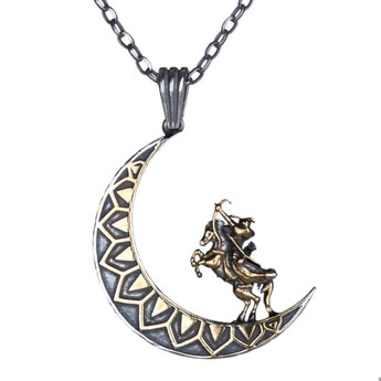 Dirilis Ertugrul Kayi Length Crescent Necklace - Anı Yüzük