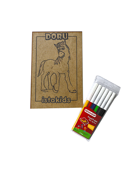 Doru Wood Painting Set 2 - 2