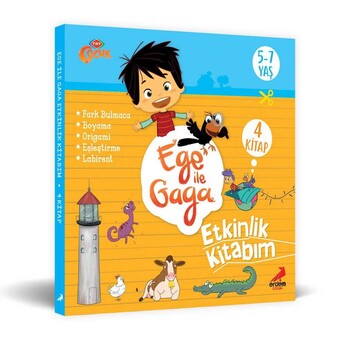 Ege and Gaga Activity Book (4 Books) - Erdem Yayınları