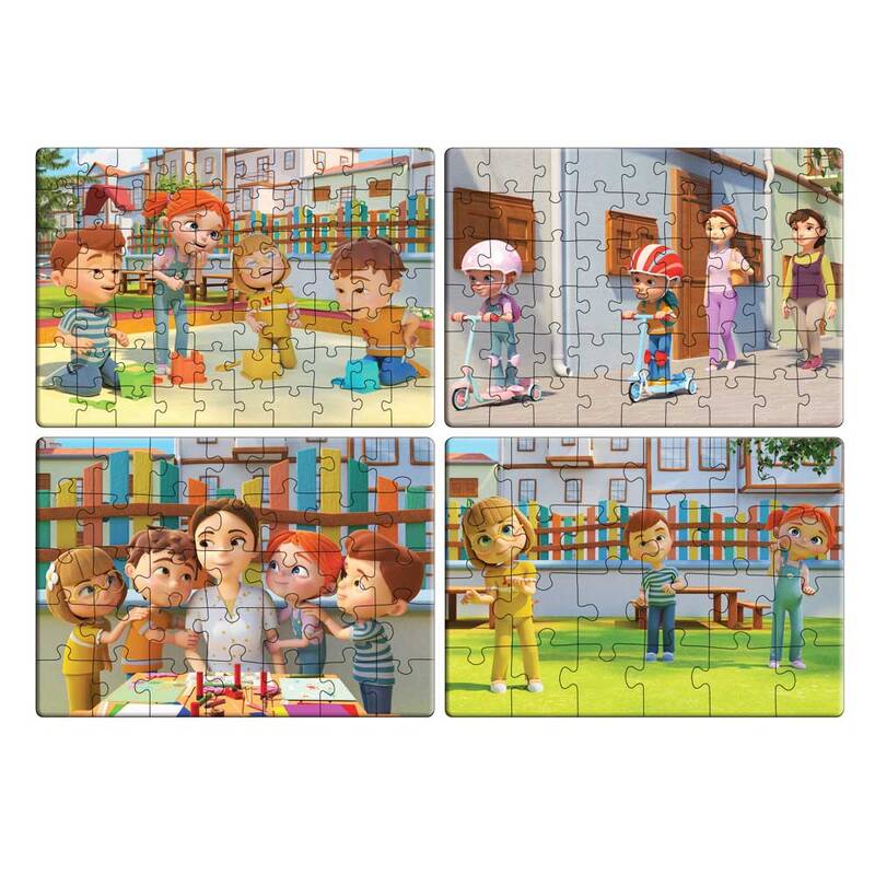 Elif ve Arkadaşları Puzzle 4'lü - 2