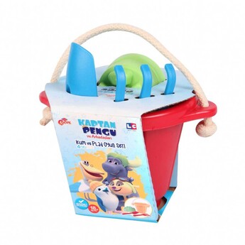 Kaptan Pengu Bucket- Beach Sets - Enfal Oyuncak