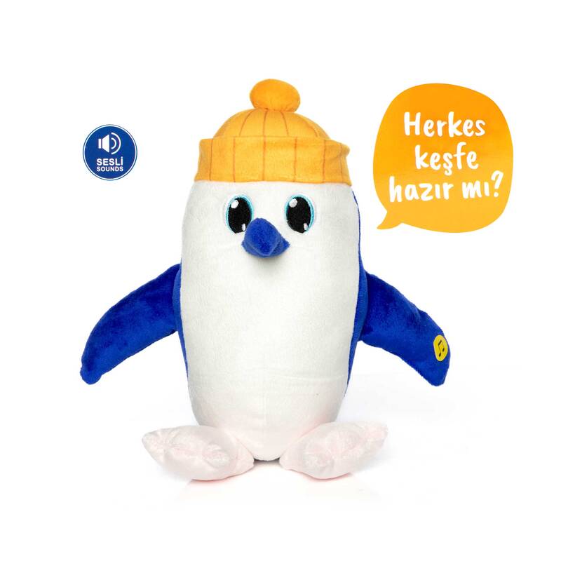 Kaptan Pengu Peluş - Sesli - 1