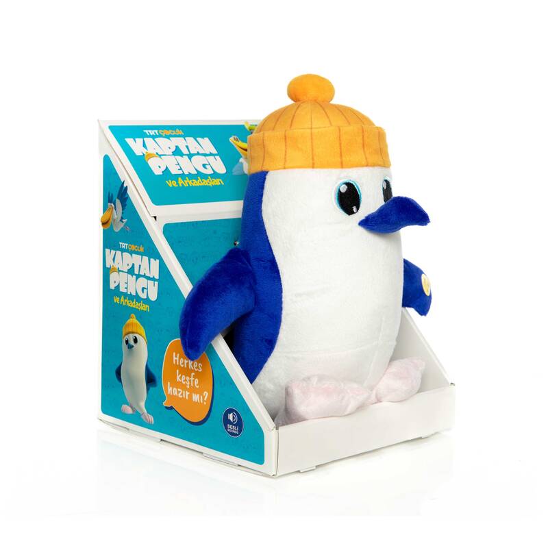 Kaptan Pengu Peluş - Sesli - 5