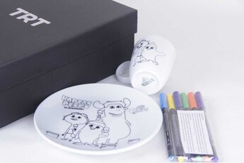 Kaptan Pengu Porcelain Paintable Set - 2