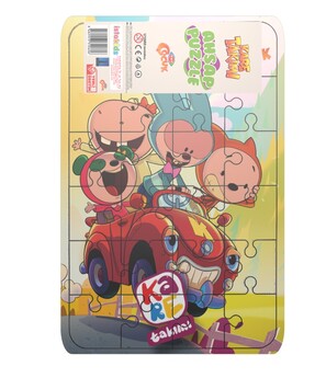 Kare Takimi Wooden Puzzle Model 2 - istakids