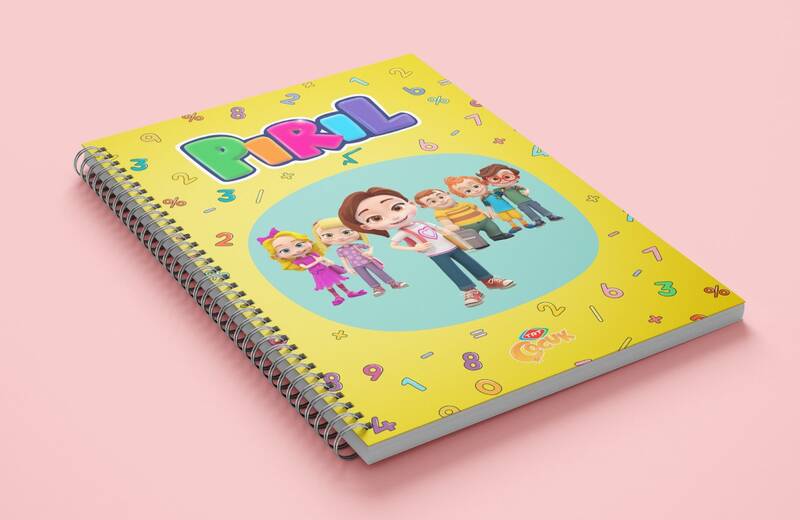 Pırıl Çizgili Defter - 4