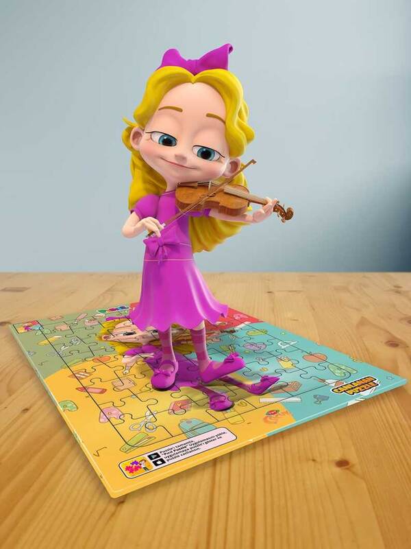 Piril Jigsaw Puzzle - Nazlı Violin - 2