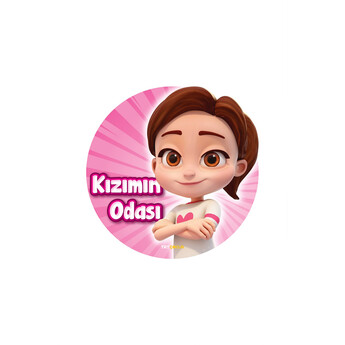 Pırıl Kapı Sticker - Kız - 1