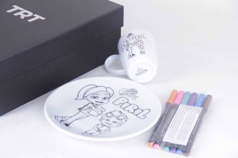 Piril Porcelain Paintable Set - 2