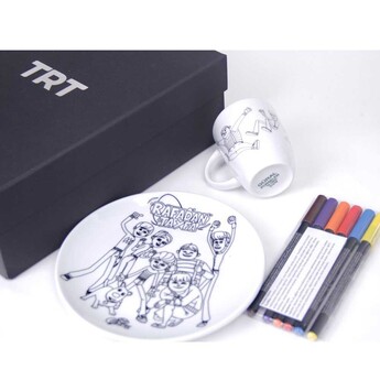 Rafadan Tayfa Porcelain Painting Set - Proberk