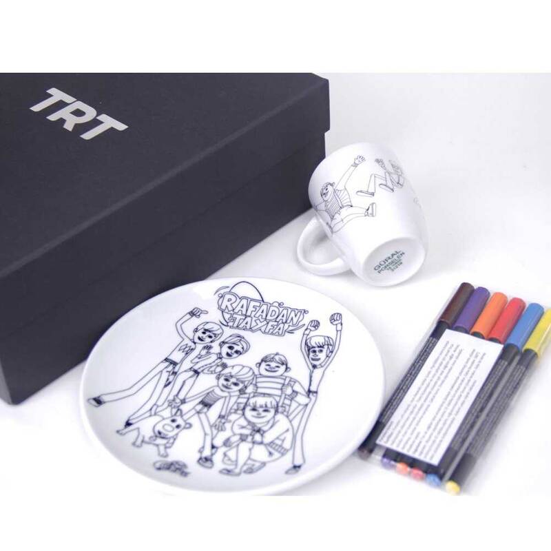 Rafadan Tayfa Porcelain Painting Set - 1