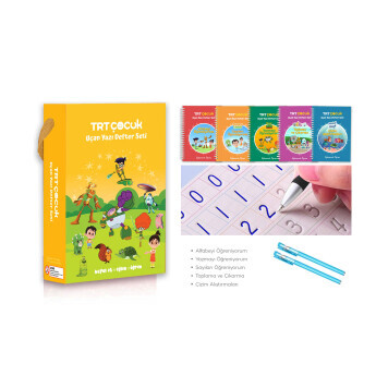 Uçan Yazı Defter Seti – TRT Çocuk - 
