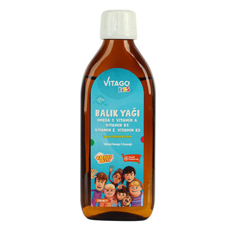 Vitago Kids Balık Yağ Organik Portakal Yağı Aromalı (Rafadan Tayfa) - 2