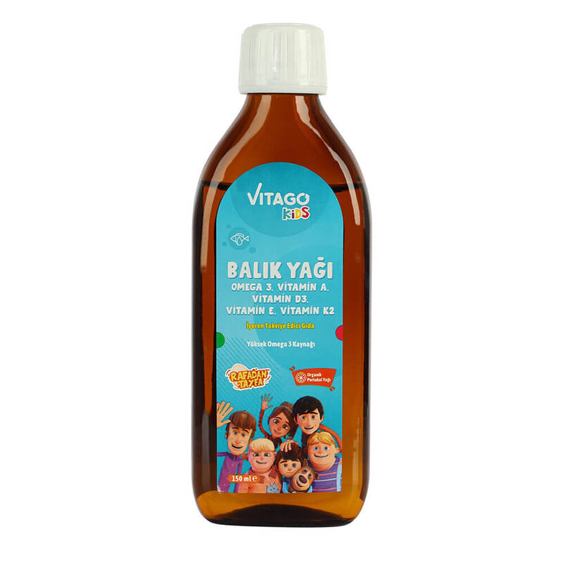 Vitago Kids Balık Yağ Organik Portakal Yağı Aromalı (Rafadan Tayfa) - 2