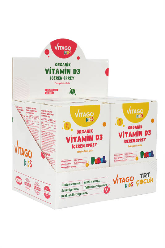 Vitago Kids Organik D3 (Pırıl) - 7