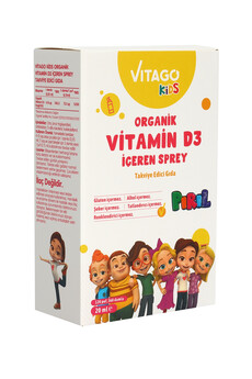 Vitago Kids Organik D3 (Pırıl) - 5