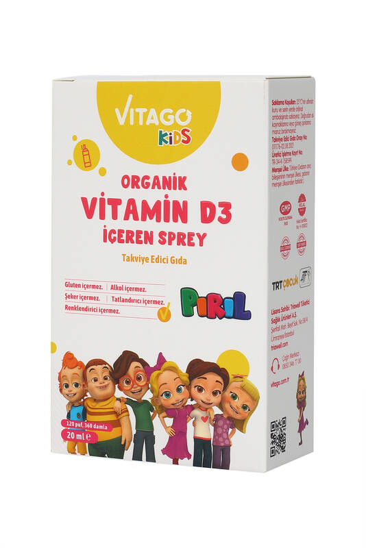 Vitago Kids Organik D3 (Pırıl) - 6