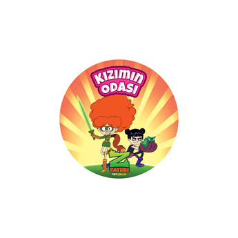 Z Takımı Kapı Sticker - Kız - Artikel